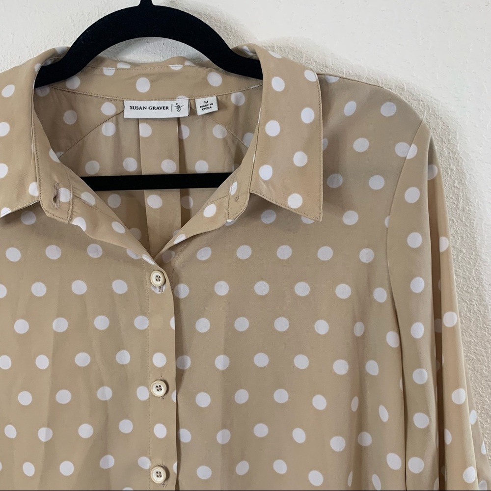 Susan Graver button down shirt - Picture 2 of 3